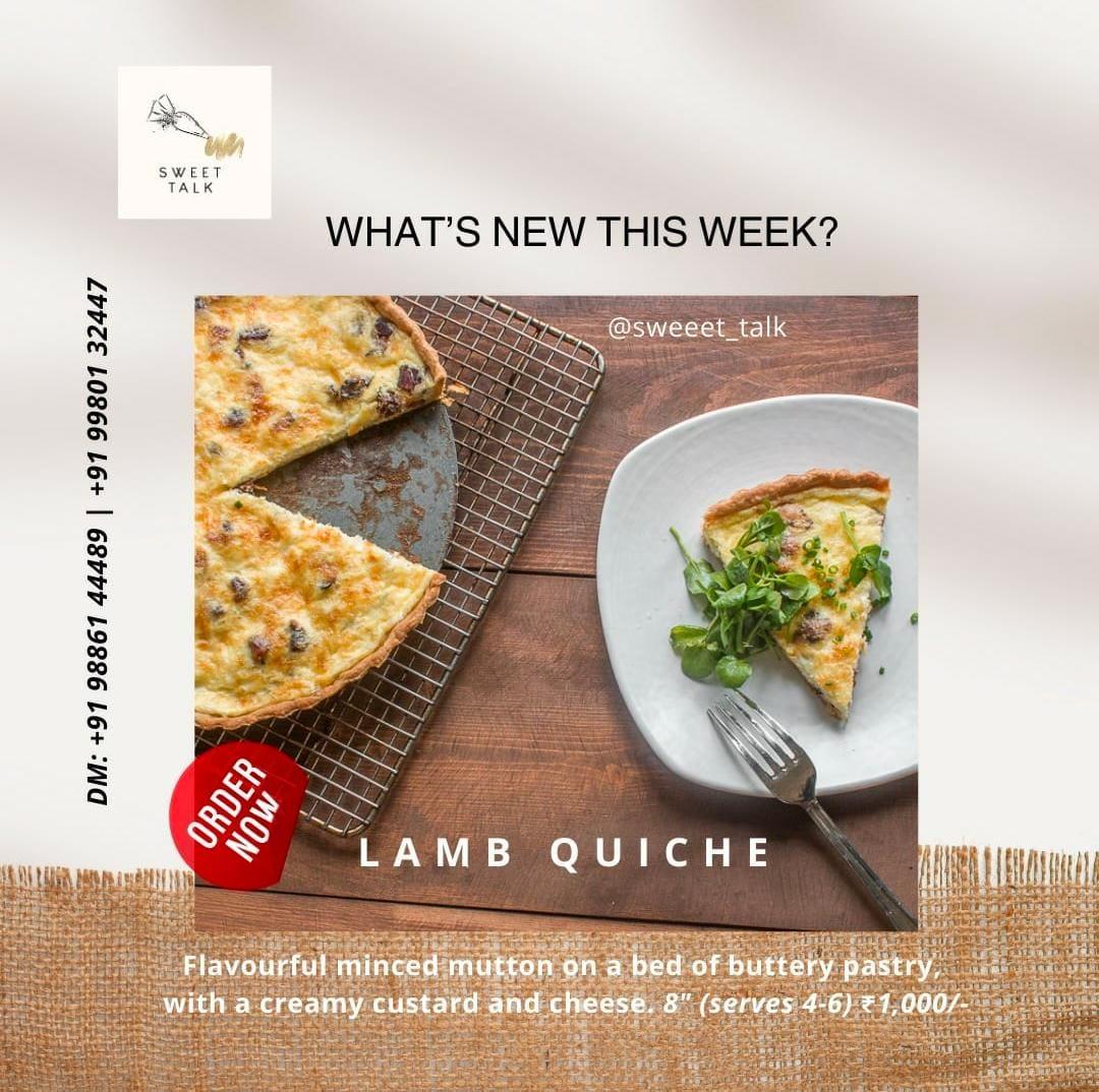 Minced Mutton (Kheema) Quiche - product media